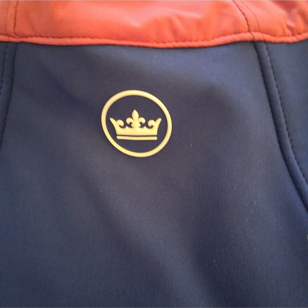 Peter Millar Cranberry Red/Blue Hyperlight Fuse Hybrid Vest - Men's XL MSRP $165 - Picture 8 of 8